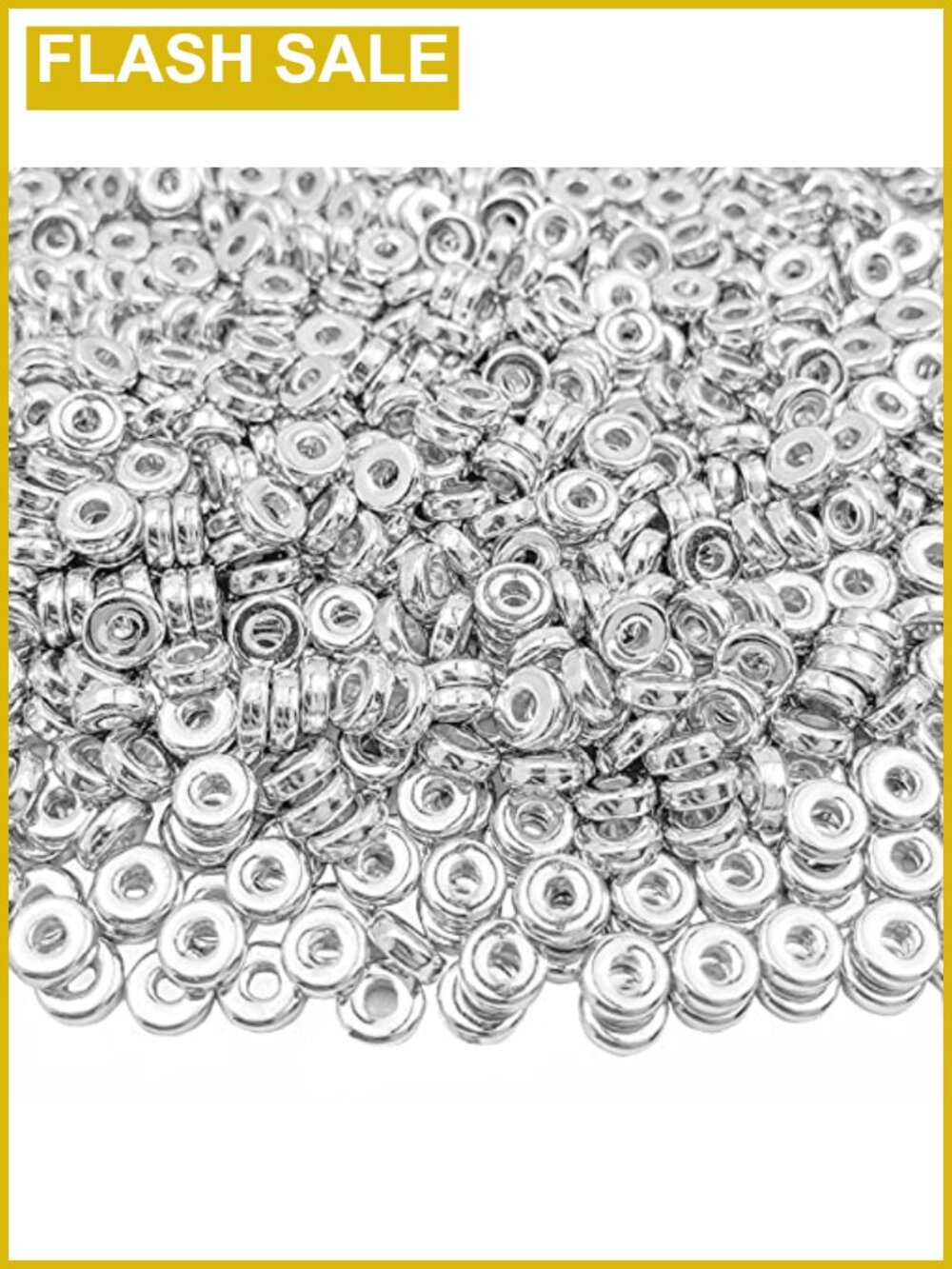 1200pcs 6mm CCB Rondelle Spacer Beads for Jewelry Making